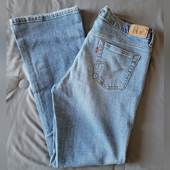 Levi 515 Boot Cut Jeans - Sz 10M, Light Wash, EUC - Picture 10 of 10